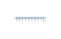 GBC Bindestrips SureBind, 100 Stk 25 mm, blau, max. 250 Blatt