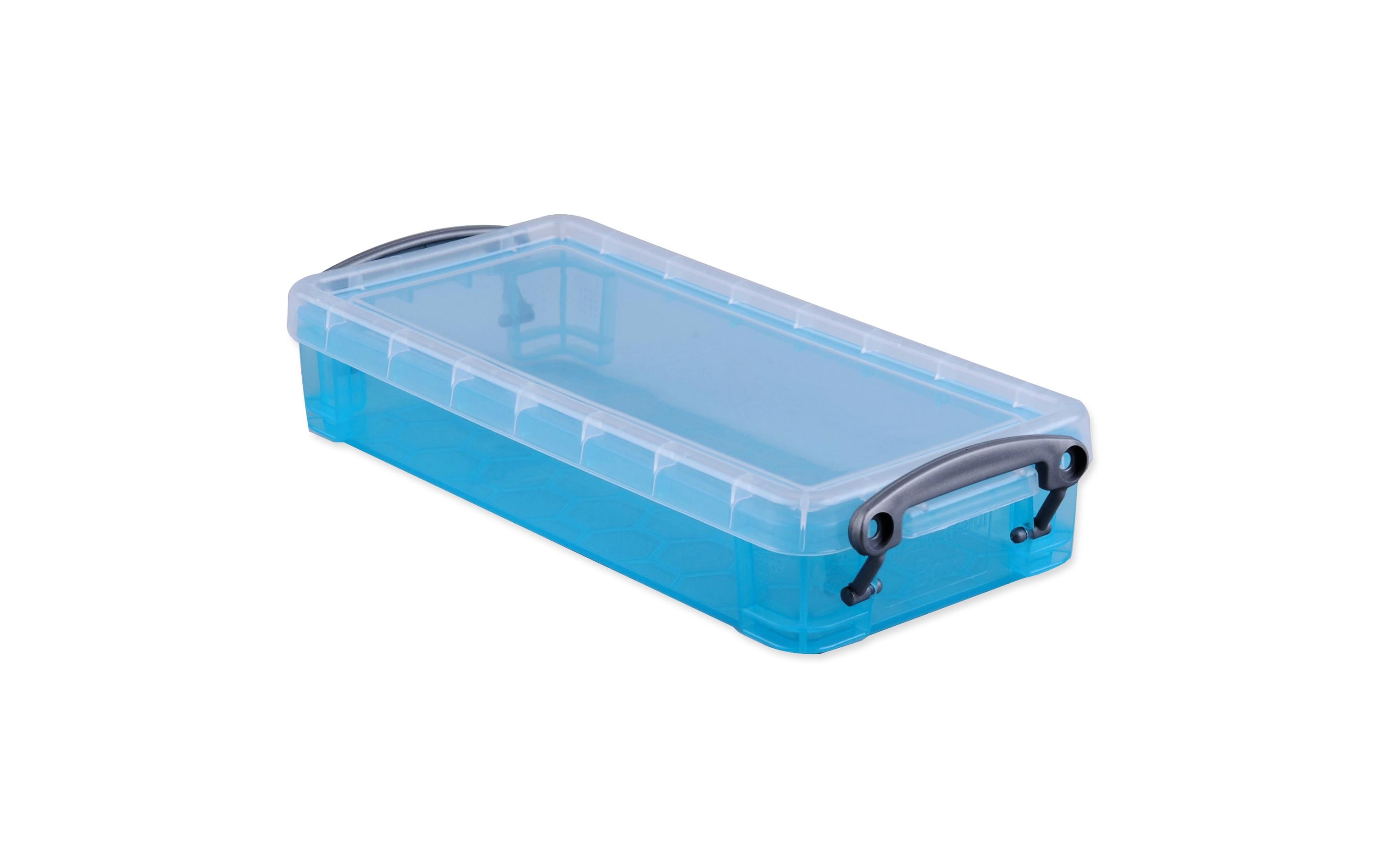 Really Useful Kunststoffbox 0.55 Liter azur