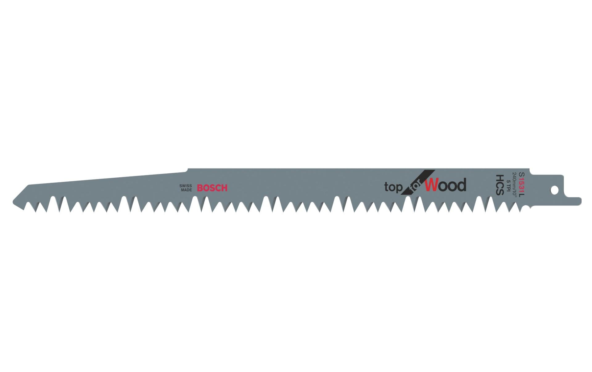 Bosch Professional Säbelsägeblatt S 1531 L Top for Wood