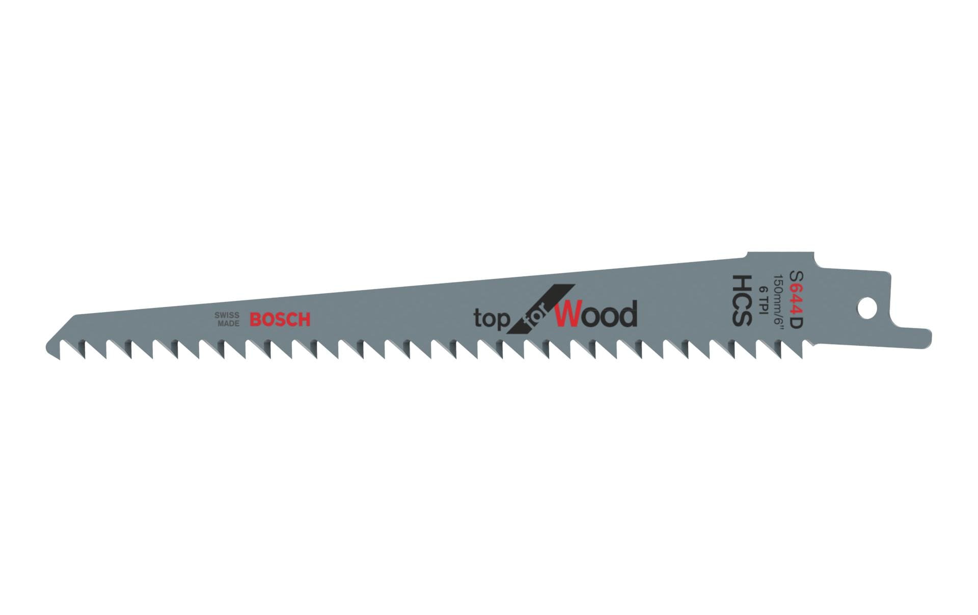 Bosch Professional Säbelsägeblatt S 644 D Top for Wood