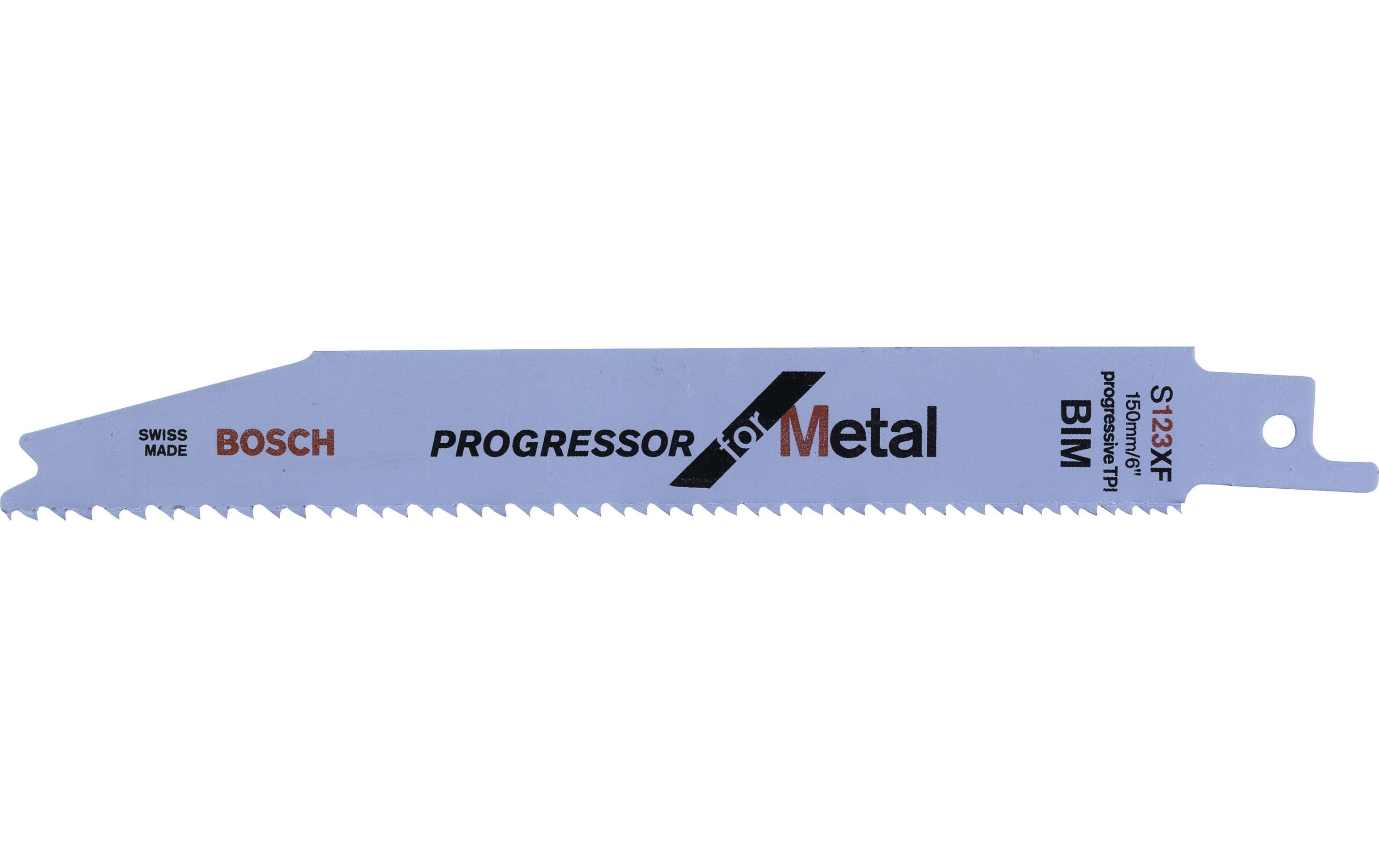 Bosch Professional Säbelsägeblatt S 123 XF Progressor for Metal
