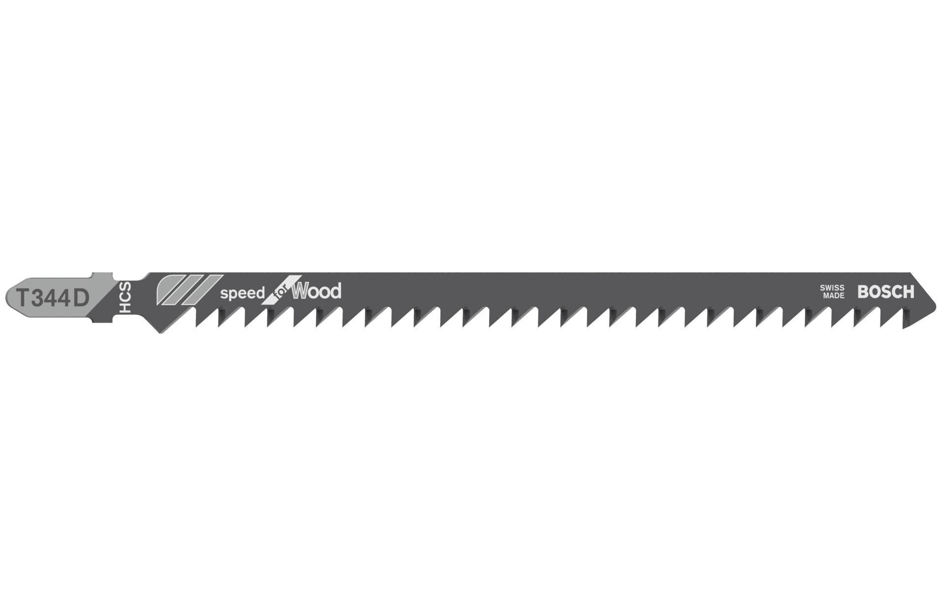 Bosch Professional Stichsägeblatt T 344 D Speed for Wood