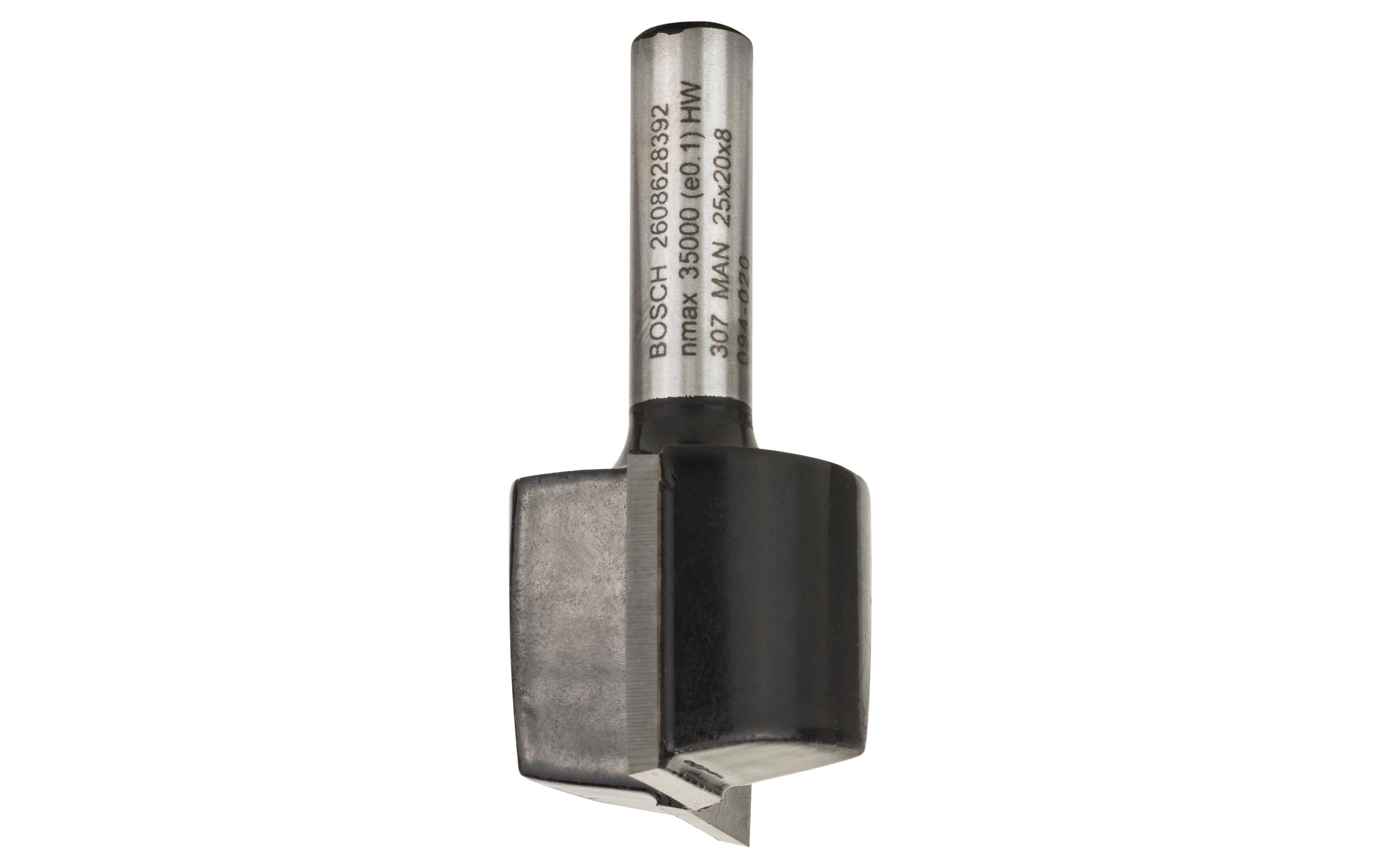 Bosch Professional Nutfräser, 8mm D1 25mm, L 20mm, G 51mm