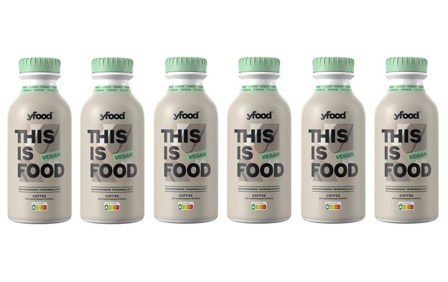 YFood Vegane Trinkmahlzeit Coffee 6 x 500ml