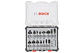 Bosch Professional 15-teiliges Fräser-Set 6-mm-Schaft