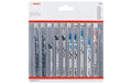 Bosch Professional Stichsägeblatt-Set All in One, 10-tlg.