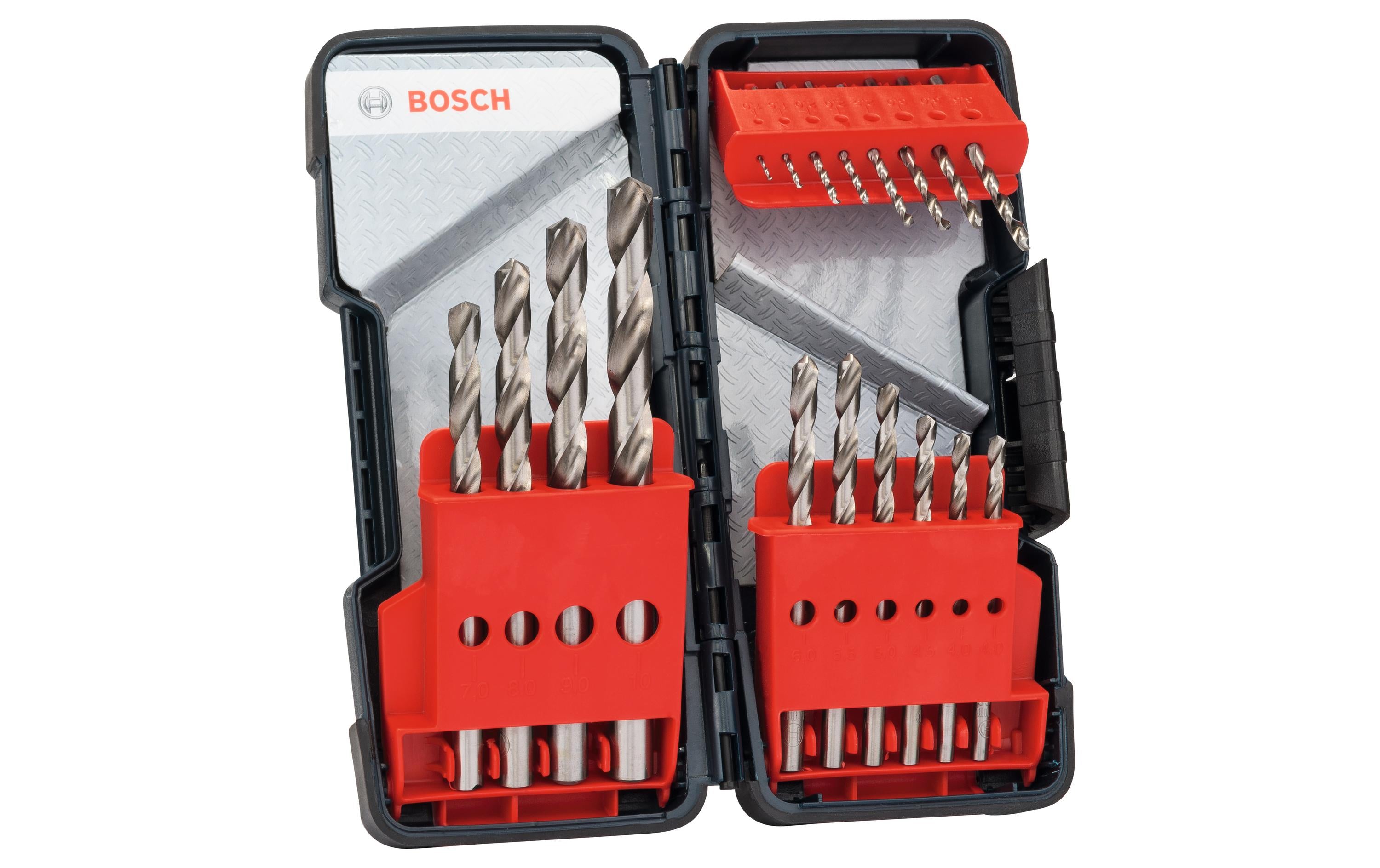 Bosch Professional Metallbohrer-Set, HSS-G 18-tlg., 1-10mm