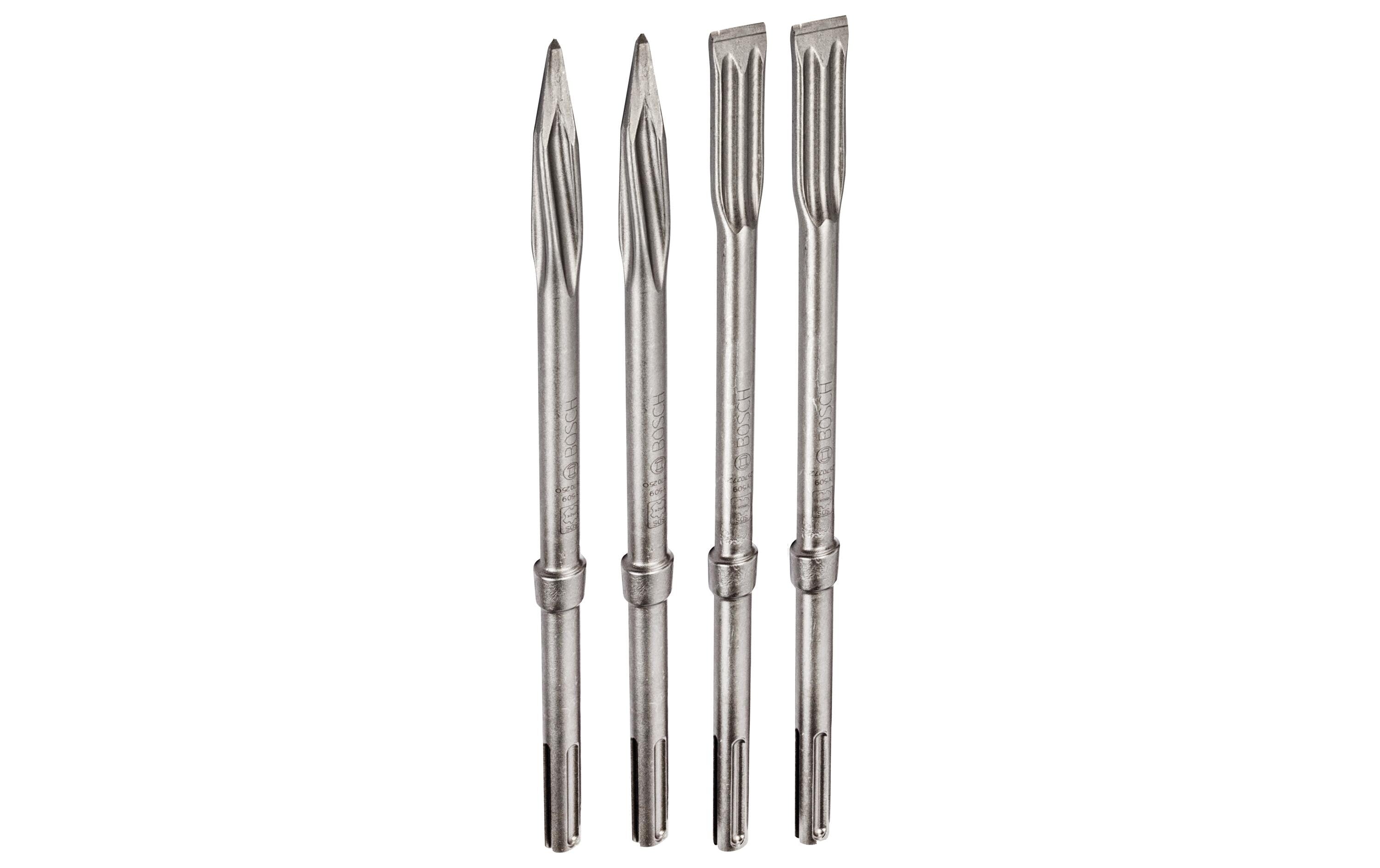 Bosch Professional SDS max Meissel-Set 4-tlg., 400 mm, 400 x 25 mm