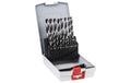 Bosch ProBox HSS-Spiralbohrer PointTeQ 19-tlg.