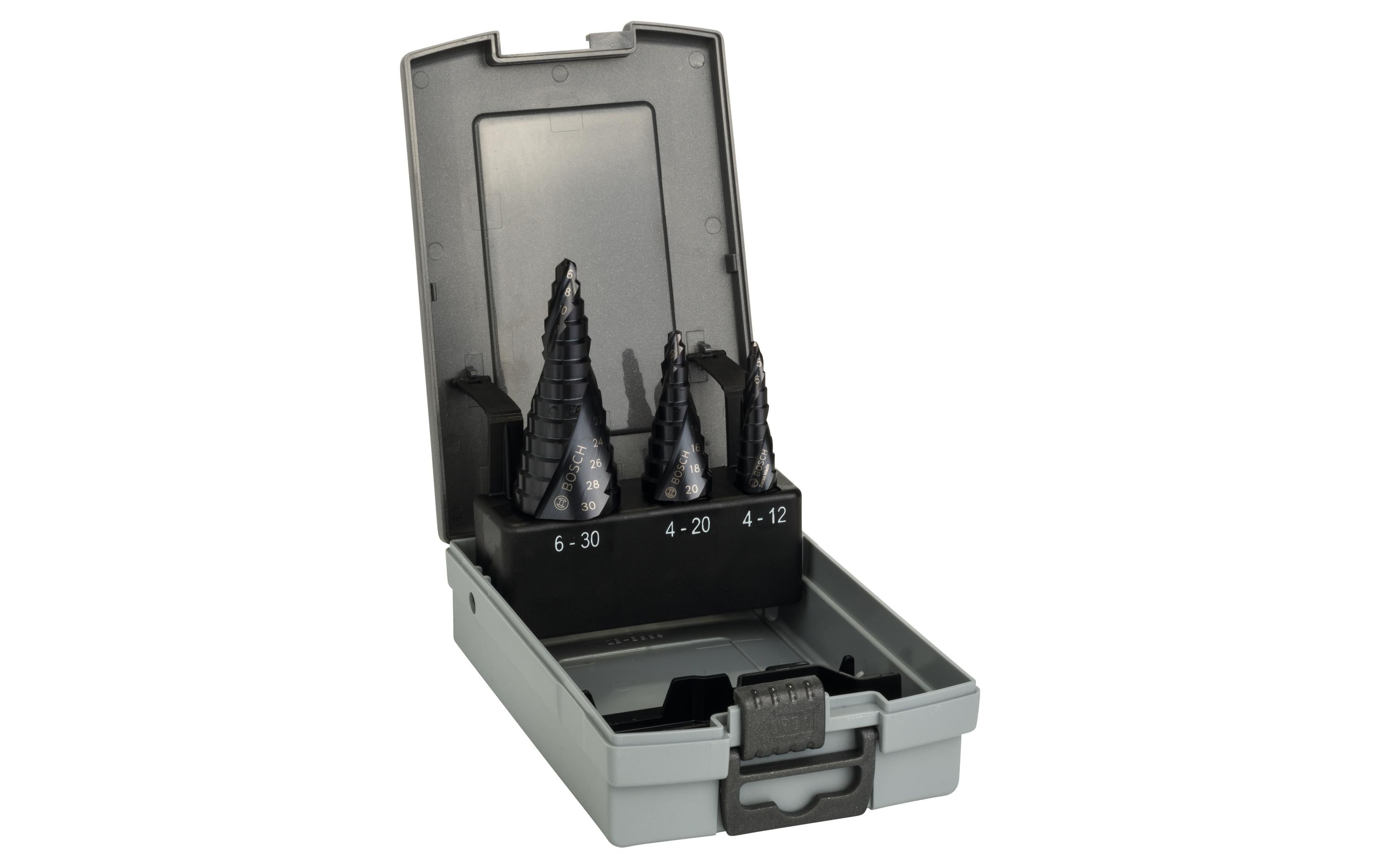 Bosch Professional Stufenbohrerset 3-tlg. HSS-AlTiN