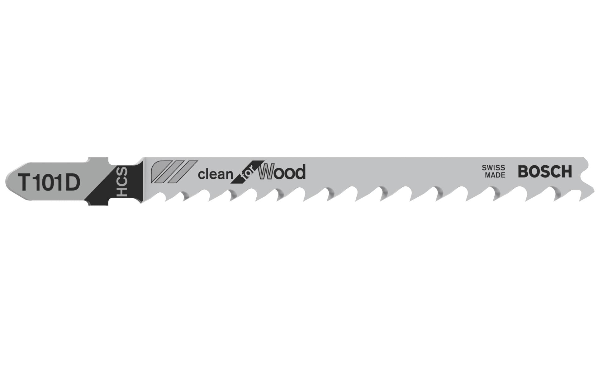 Bosch Professional Stichsägeblatt T 101 D Clean for Wood