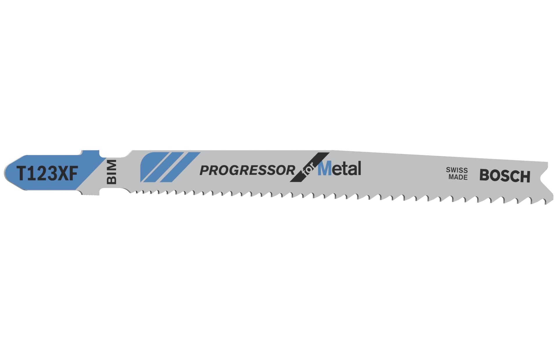 Bosch Professional Stichsägeblatt T 123 XF Progressor for Metal