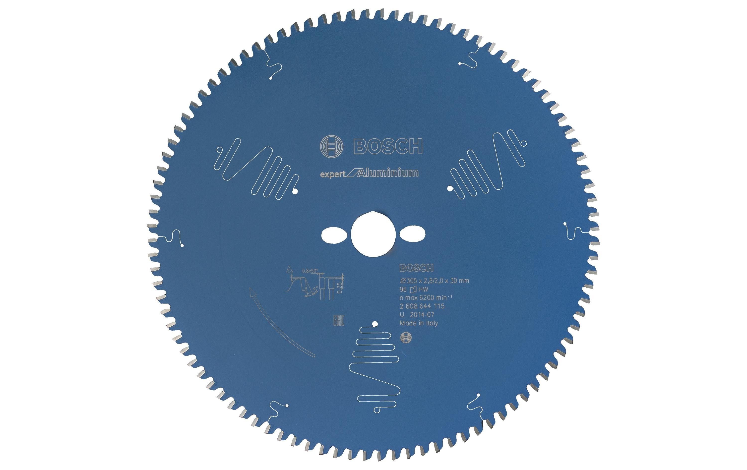 Bosch Professional Kreissägeblatt Expert Aluminium, 305x30x2,8 mm, 96