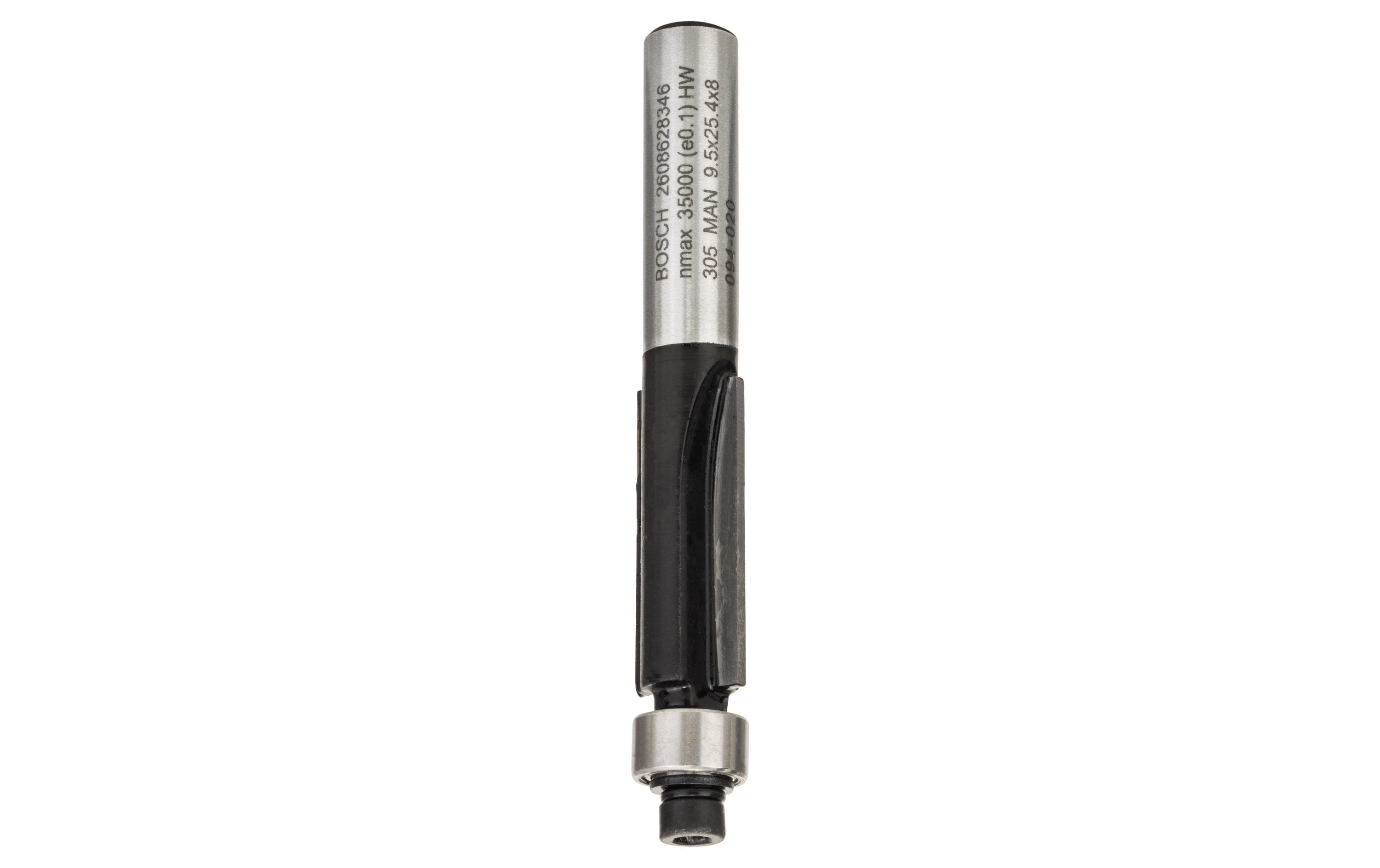 Bosch Professional Laminat-Bündigfräser D1 9,5mm, L 25,4mm