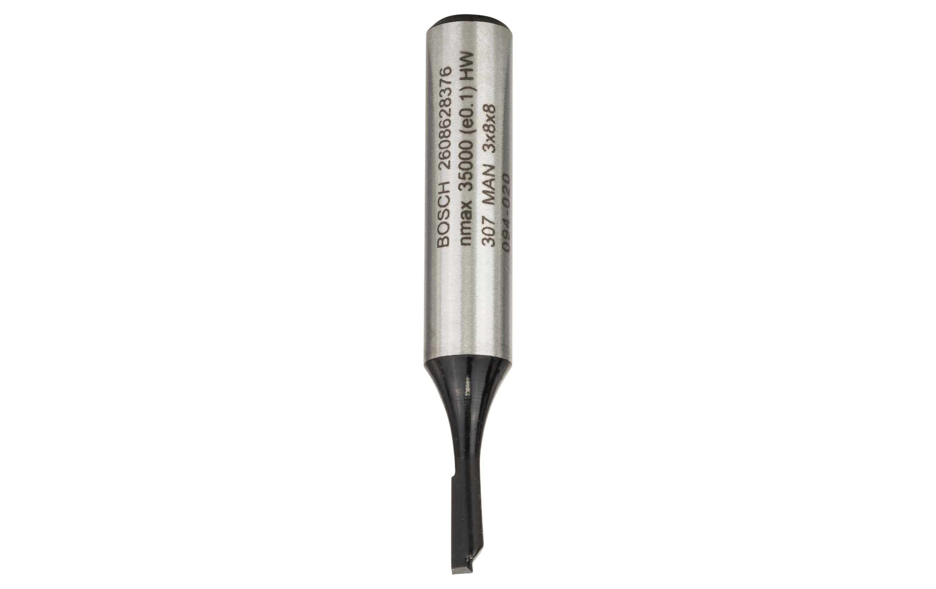 Bosch Professional Nutfräser, 8mm D1 3mm, L 8mm, G 51mm