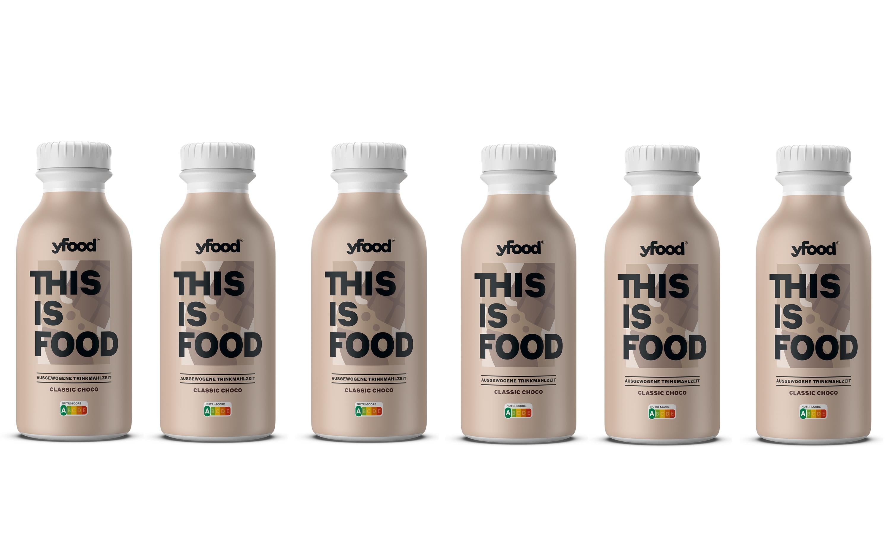 YFood Trinkmahlzeit Classic Choco 6 x 500ml