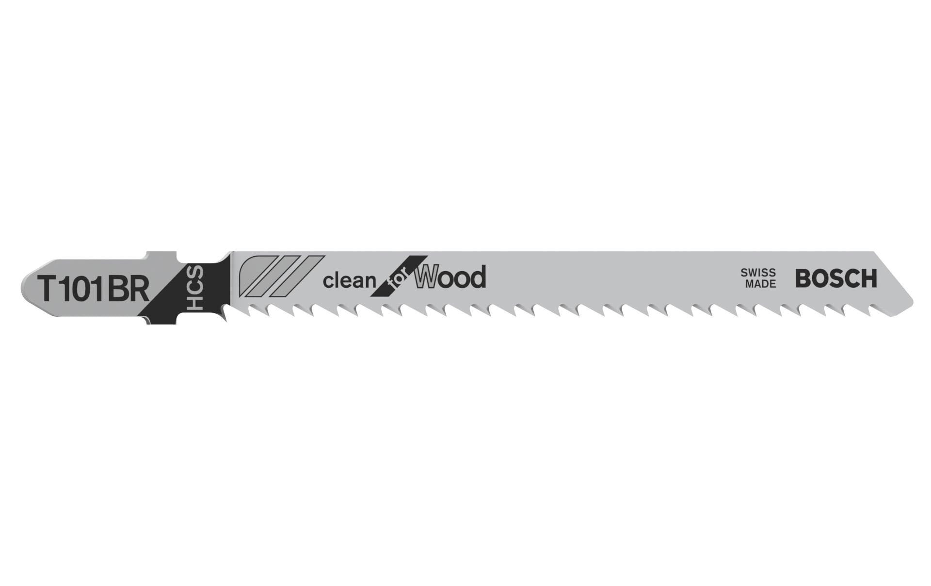 Bosch Professional Stichsägeblatt T 101 BR Clean for Wood