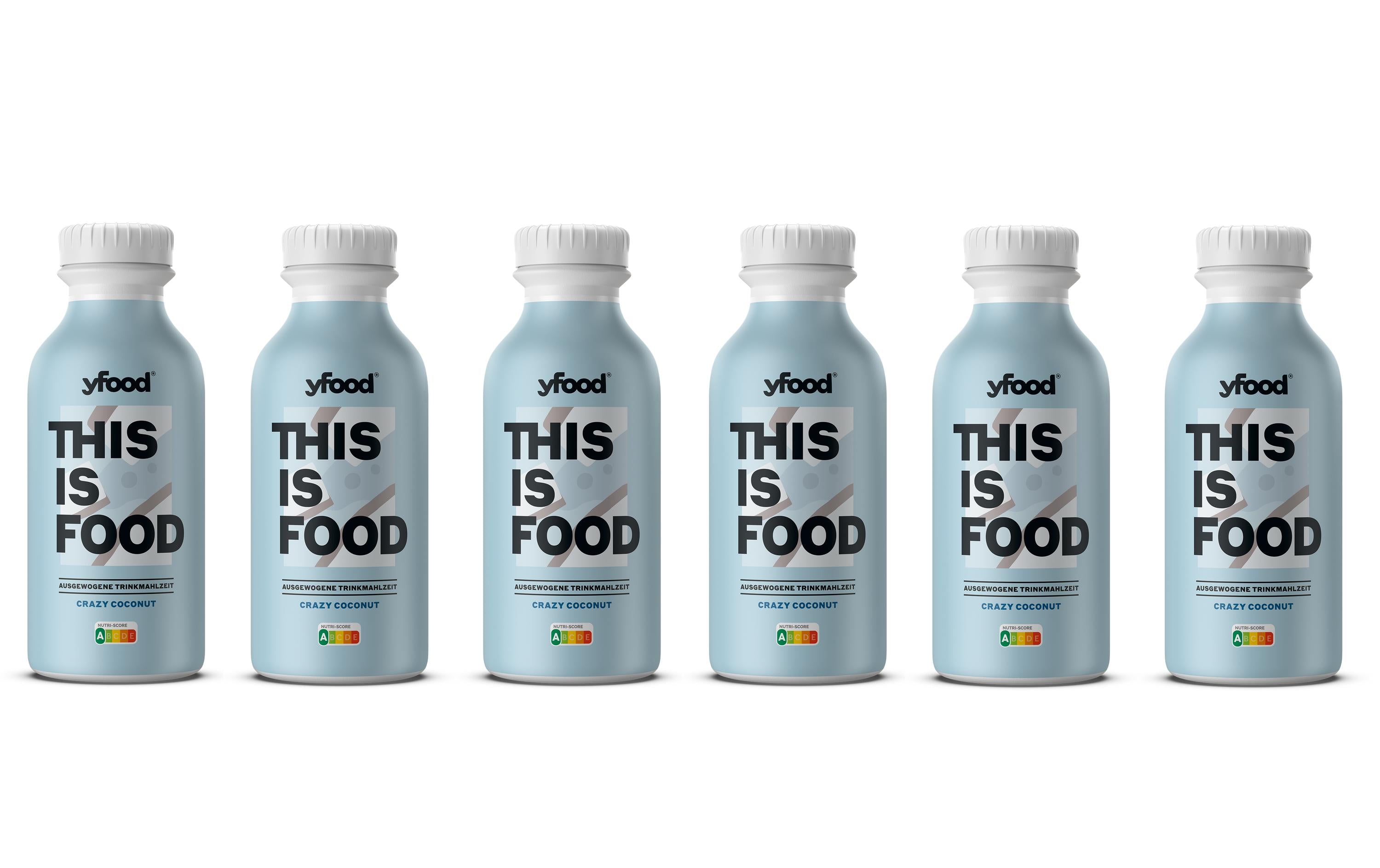 YFood Trinkmahlzeit Crazy Coconut 6 x 500ml