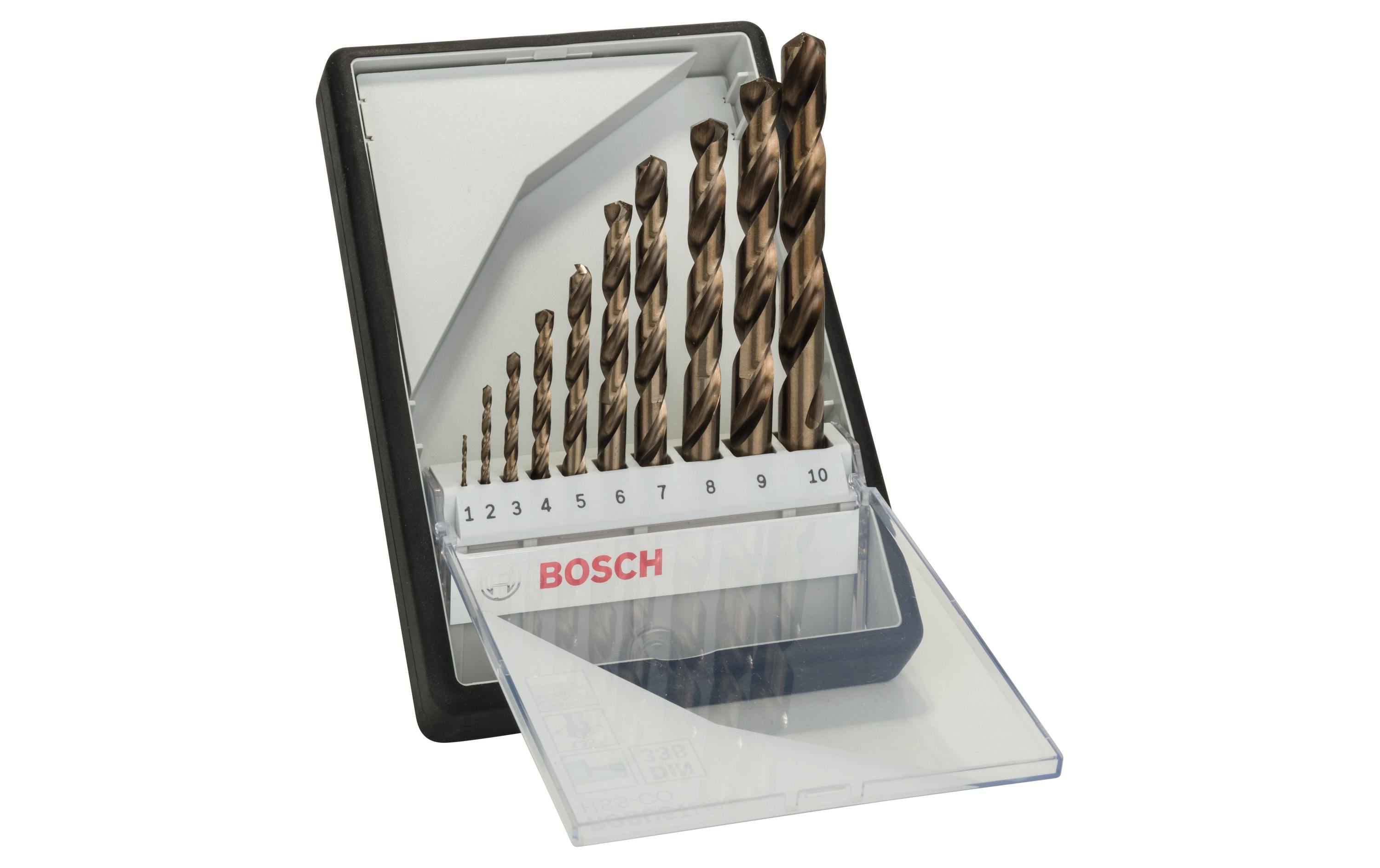 Bosch Professional Metallbohrer-Set HSS-Co 10-tlg.
