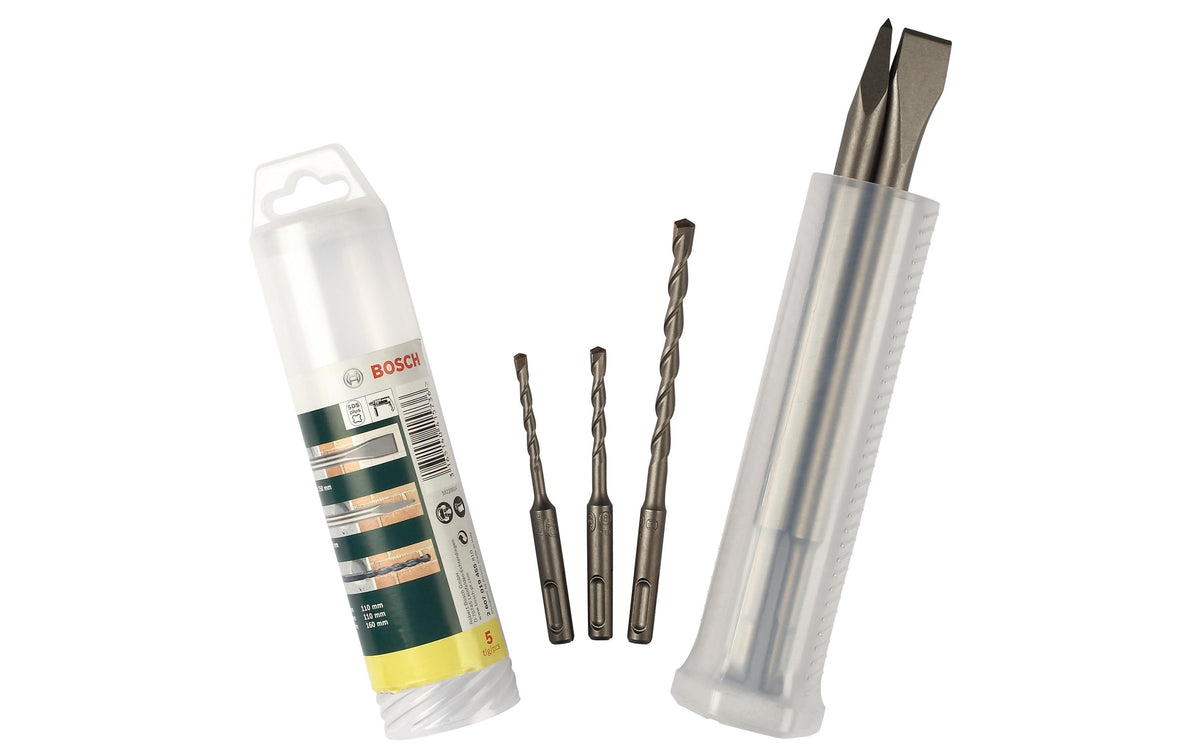 Bosch 5-tlg. Meissel/Hammerbohrer-Set