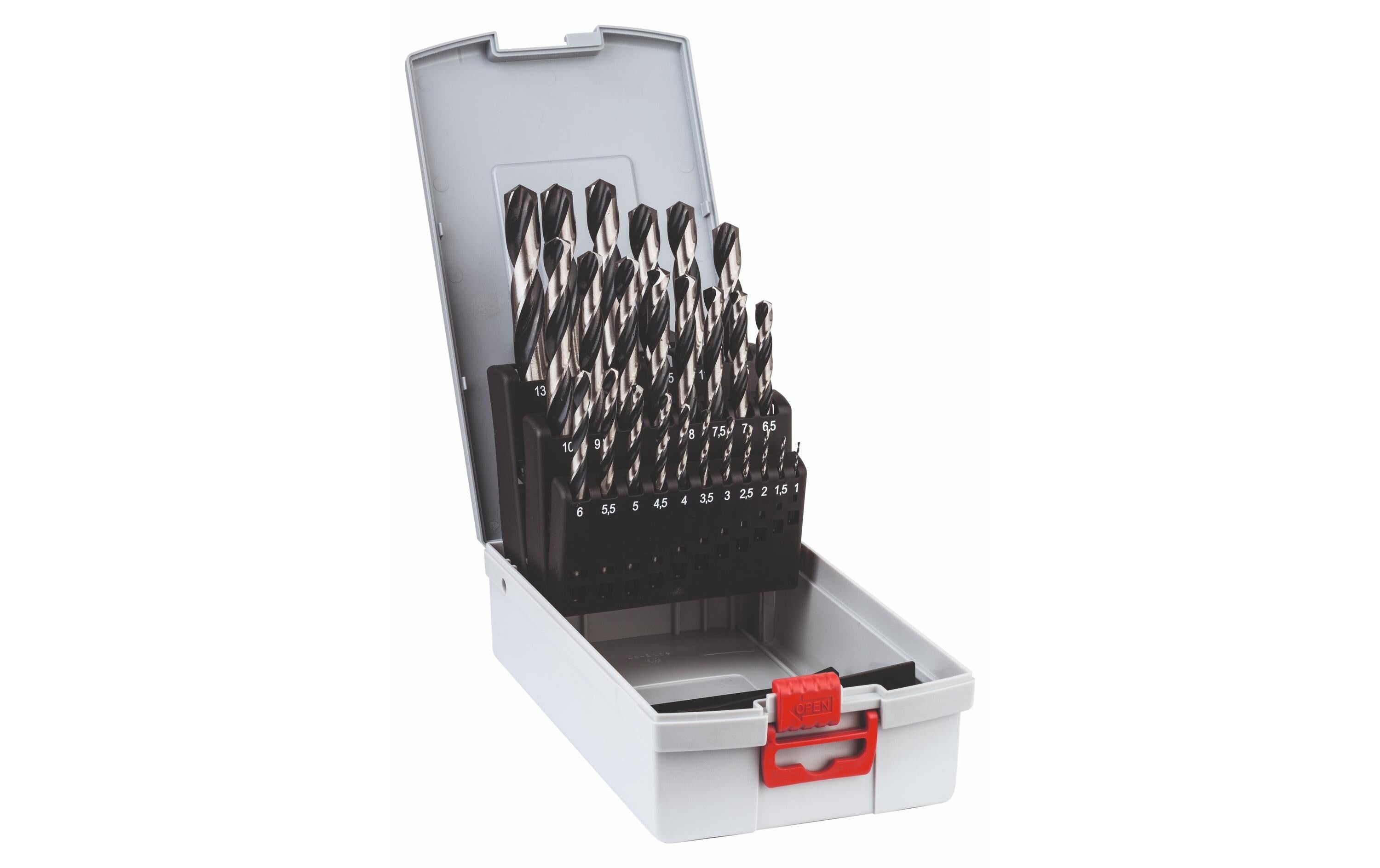 Bosch ProBox HSS-Spiralbohrer PointTeQ 25-tlg.