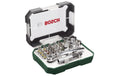 Bosch 26-tlg Schrauberbit- und Ratschen Set