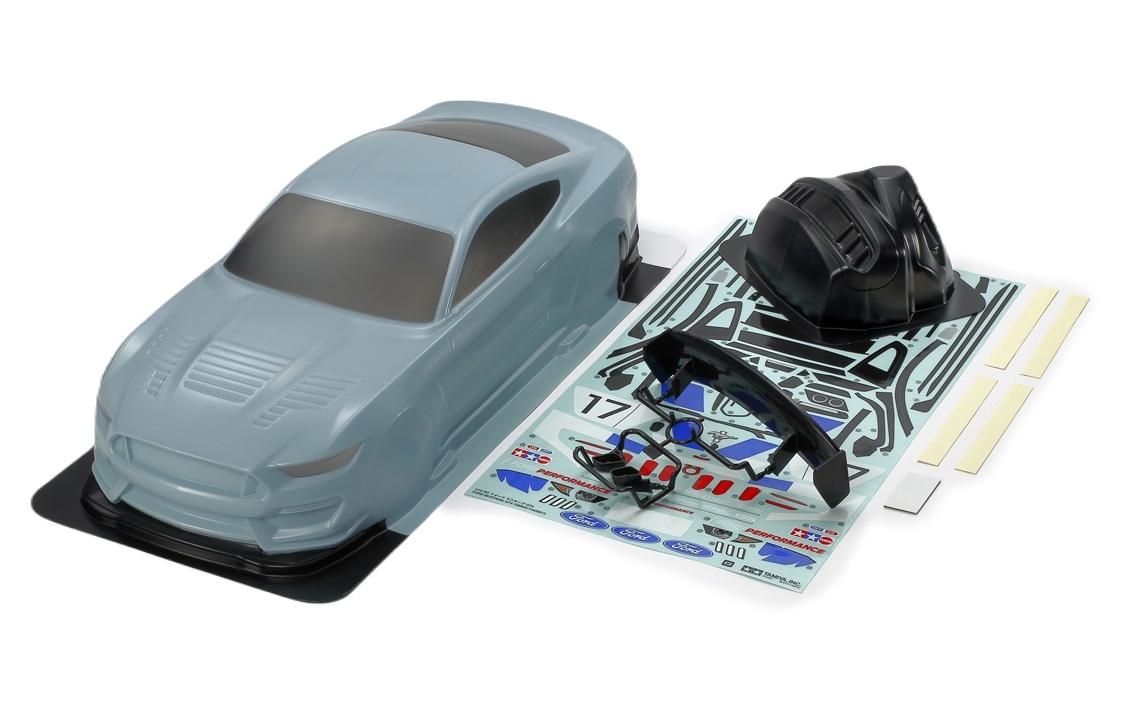 Tamiya Ford Mustang GT4 Body Parts Set 1:10, lackiert