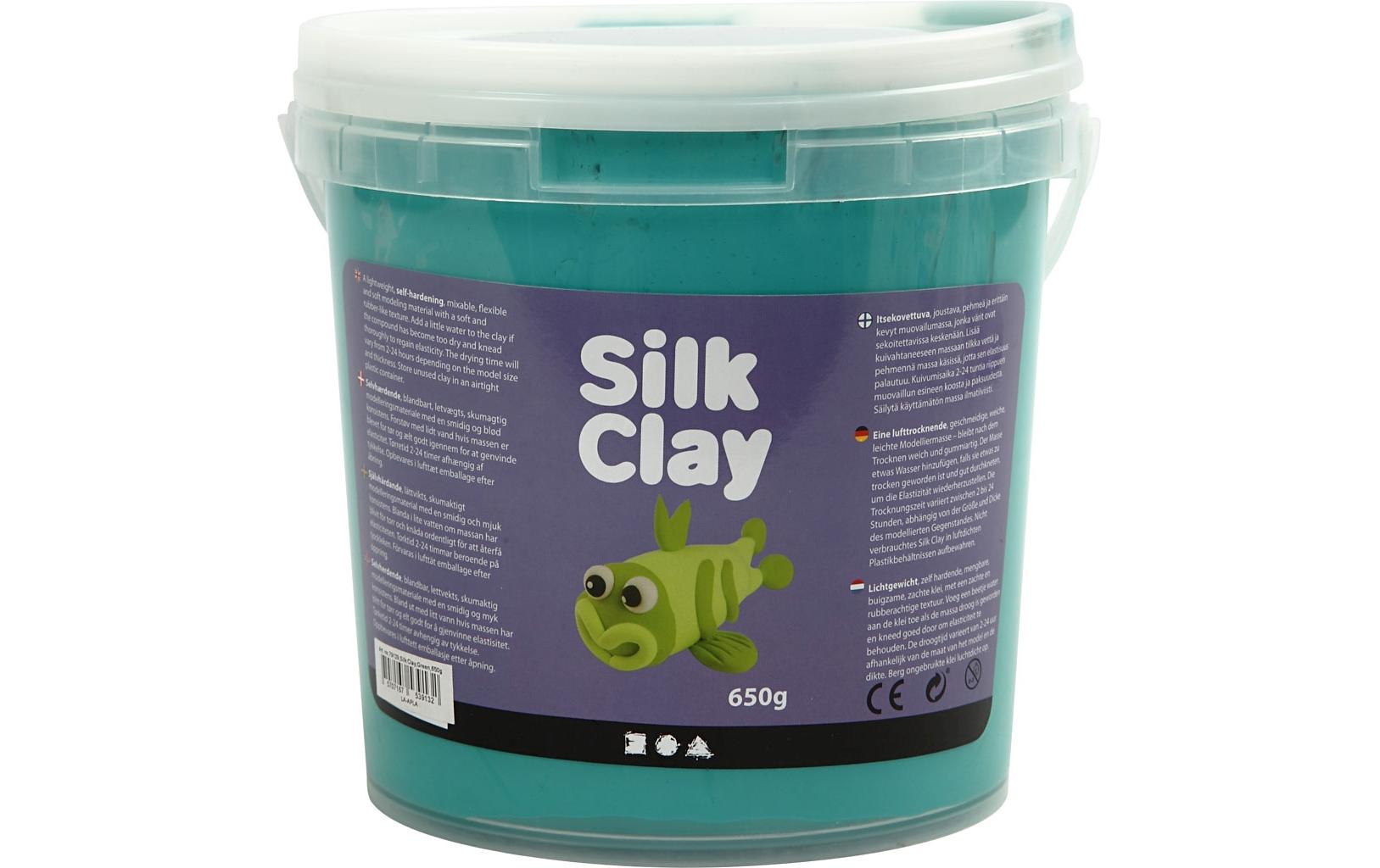 Creativ Company Silk Clay Grosspackung 650 g, grün