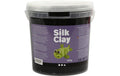 Creativ Company Silk Clay Grosspackung 650 g, schwarz