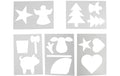 Creativ Company Schablone Weihnachten 5 Stück