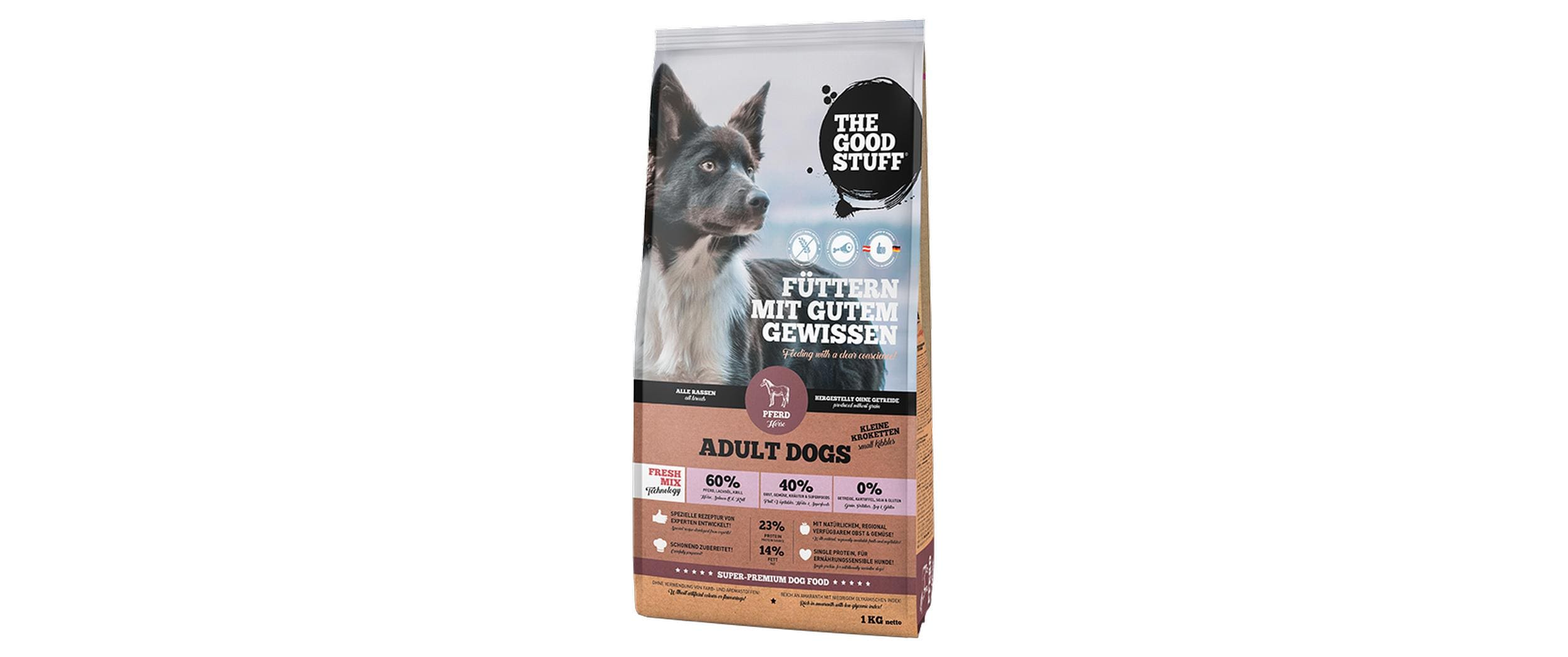 The Goodstuff Pferd - Minis Adult 1kg