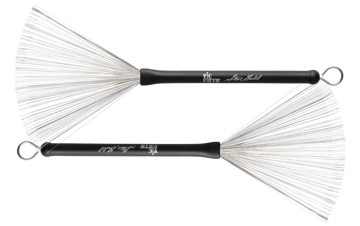 Vic Firth VFSGWB Brushes SGWB Steve Gadd Besen, Paar, Signature