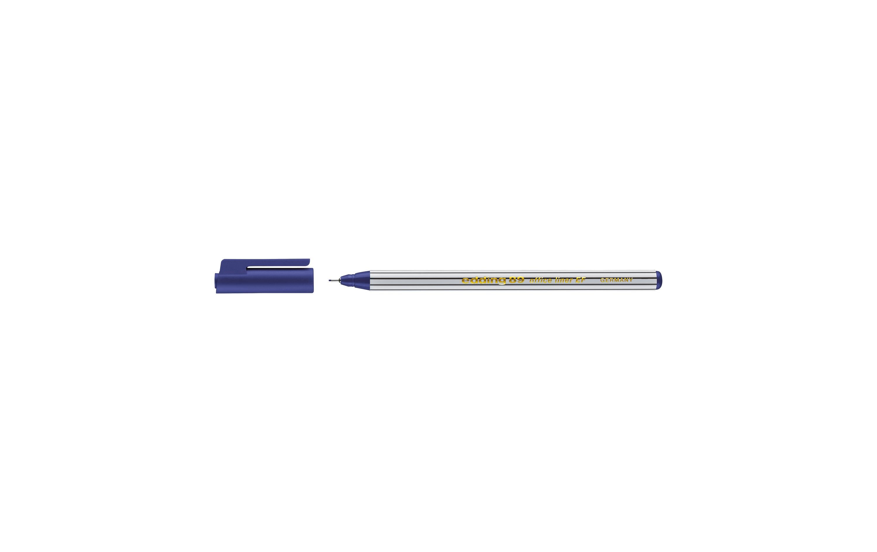 Edding Feinschreiber Office EF 89 blau
