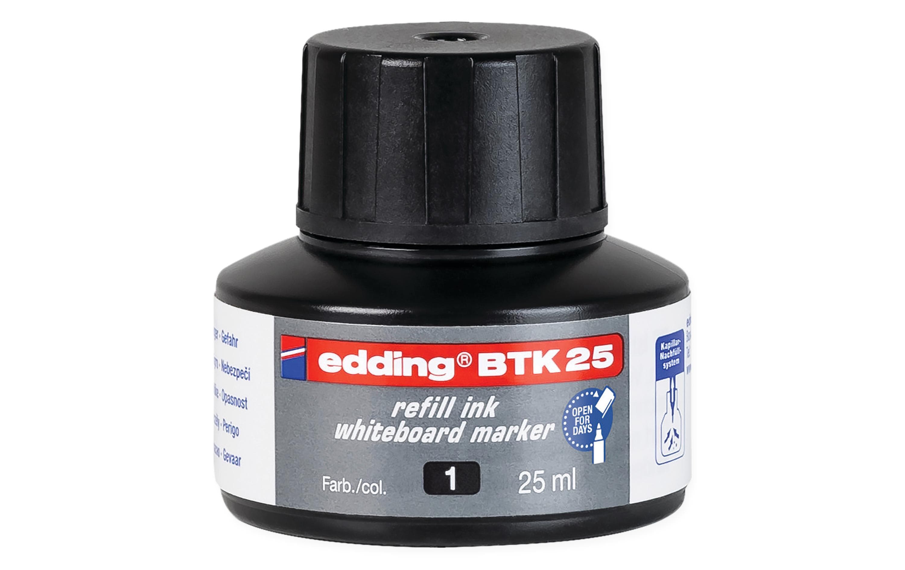Edding Nachfülltusche BTK-25 schwarz