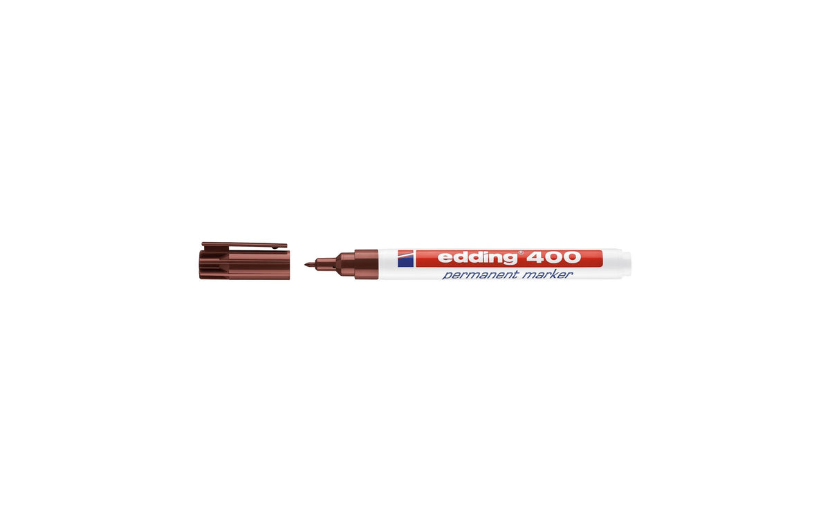 Edding Permanent-Marker 400, 1 mm braun