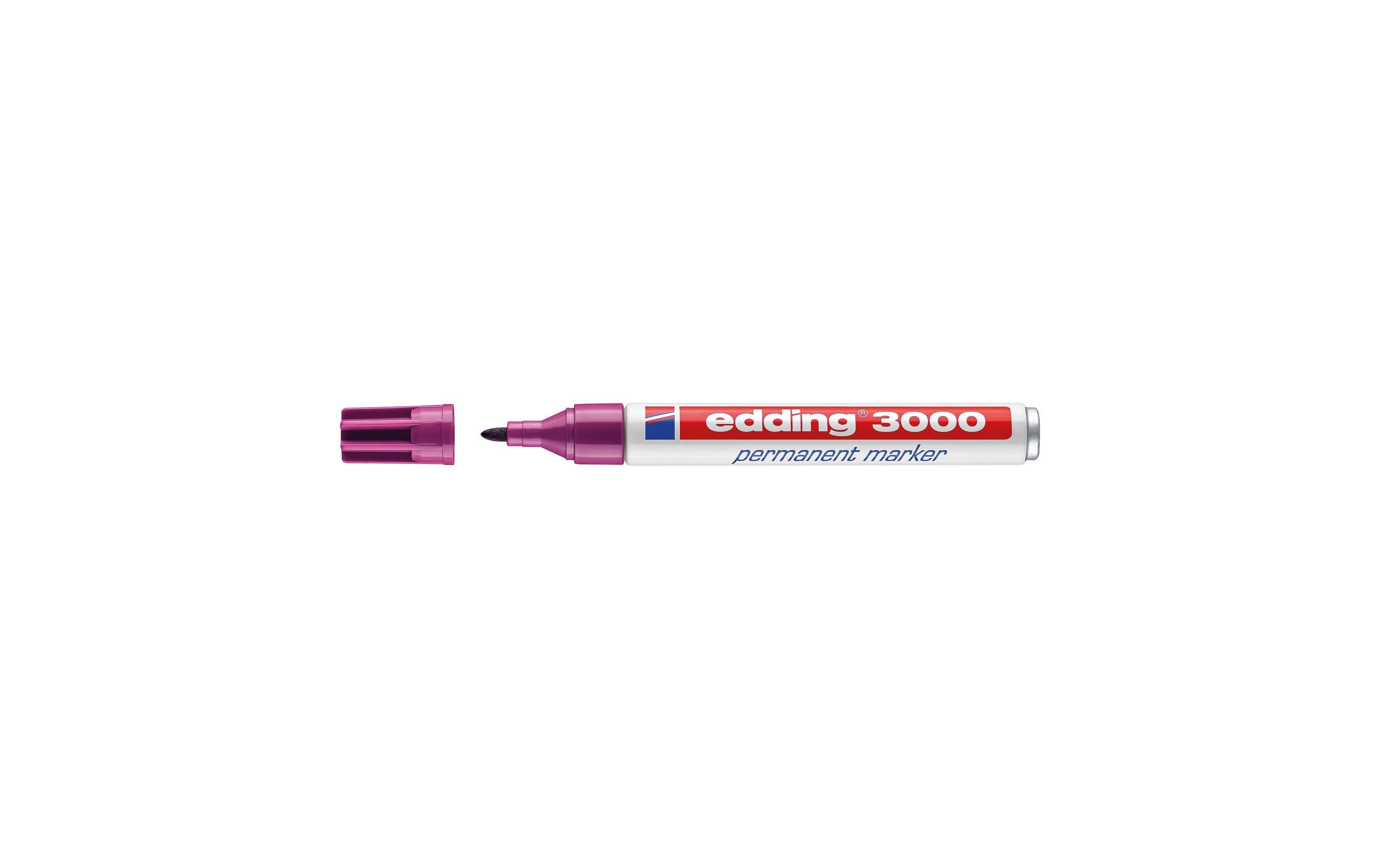 Edding Permanent-Marker 3000 rot-violett