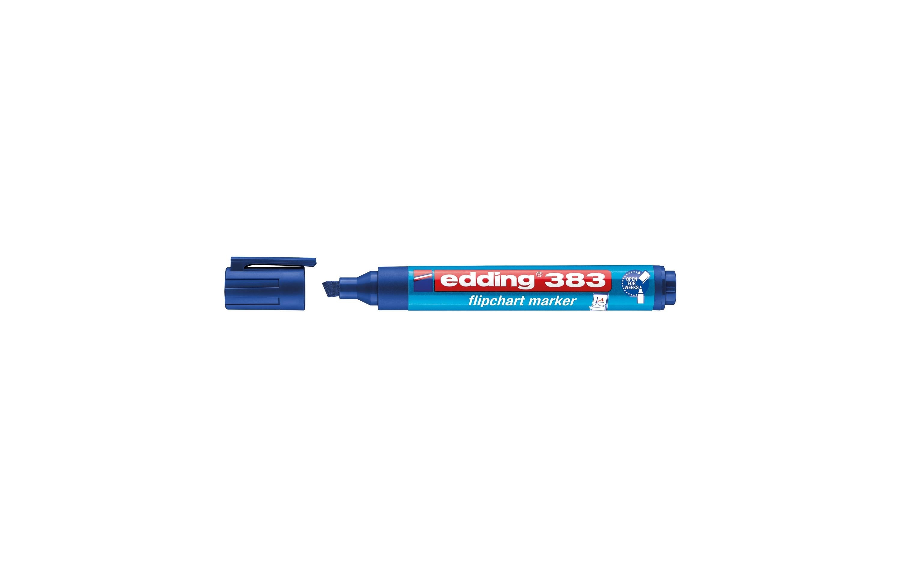 Edding Flipchart-Marker 380 / 383 Keilspitze, blau