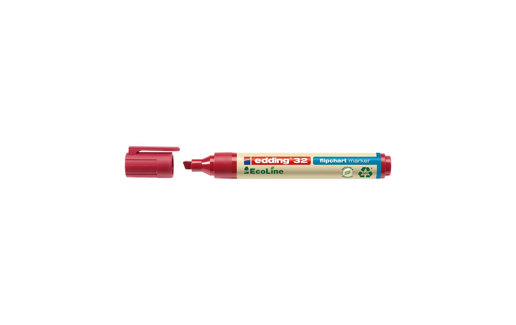 Edding Flipchart-Marker 32 EcoLine rot