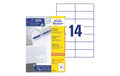 AZ Universal-Etiketten ultragrip, 105 x 42,3 mm,220 Blatt,3080 Stk