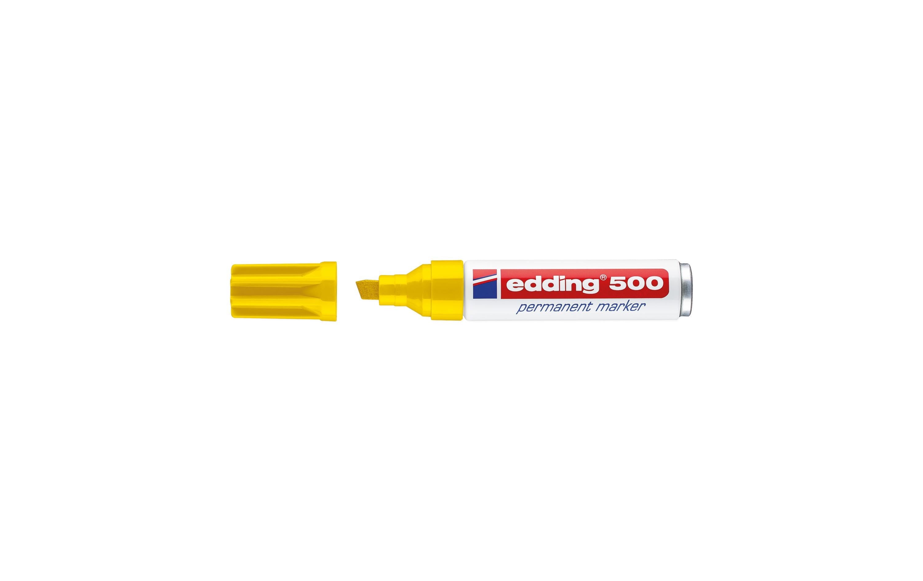 Edding Permanent-Marker 500 gelb