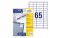 AZ Universal-Etiketten, 220 Blatt 38 x 21,2 mm, 14300 Stk.
