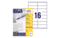 AZ Universal-Etiketten, 100 Blt, 1600 Stk 105,0 x 35,0 mm