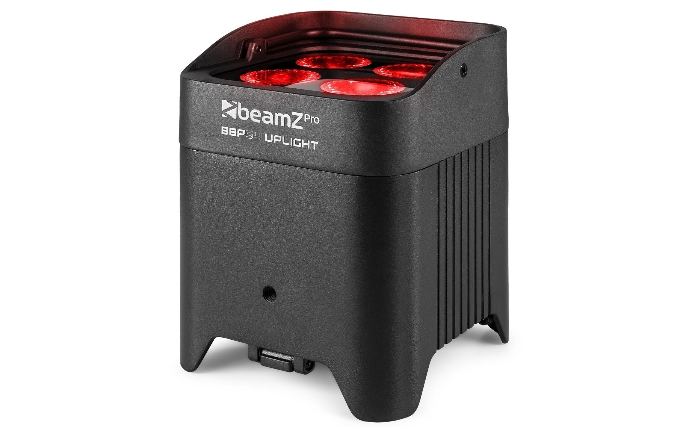 BeamZ Pro BBP54 Uplight, Akku, 4x12W, 6-in-1 LEDs, WDMX