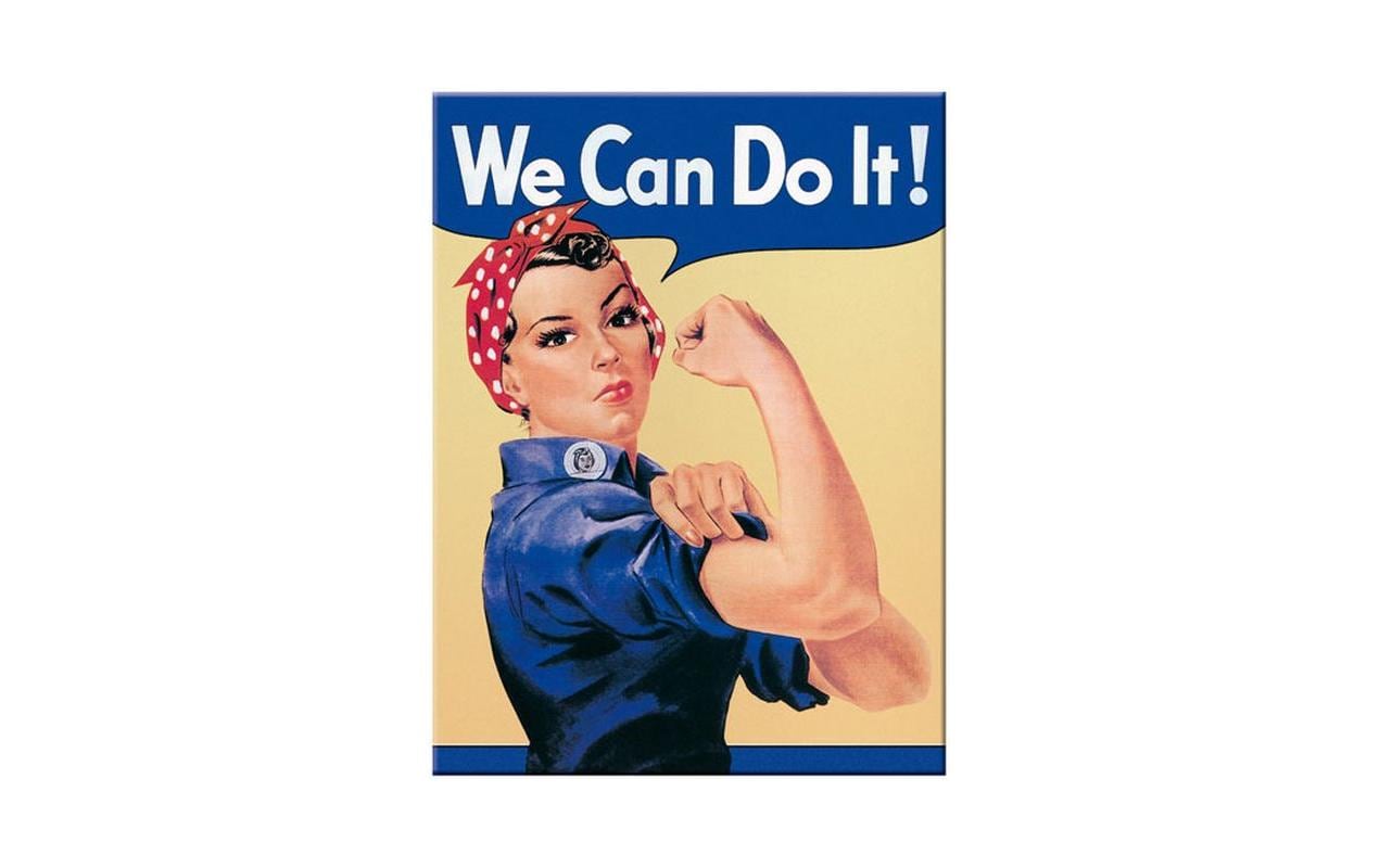 Nostalgic Art Magnet We can do it! 8x6 cm, 1 Stück