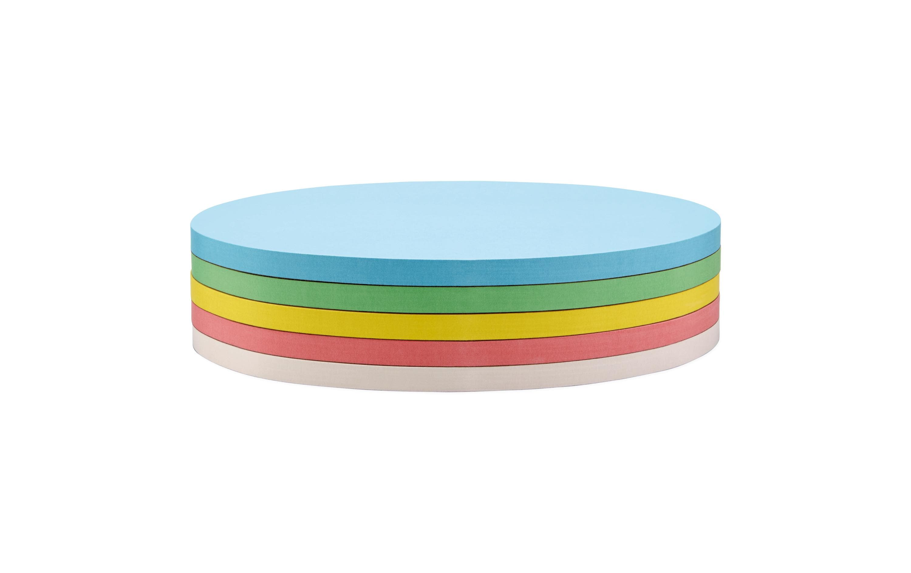 Magnetoplan Moderationskarten Oval 11 x 19 cm,selbstklebend,250 Stk