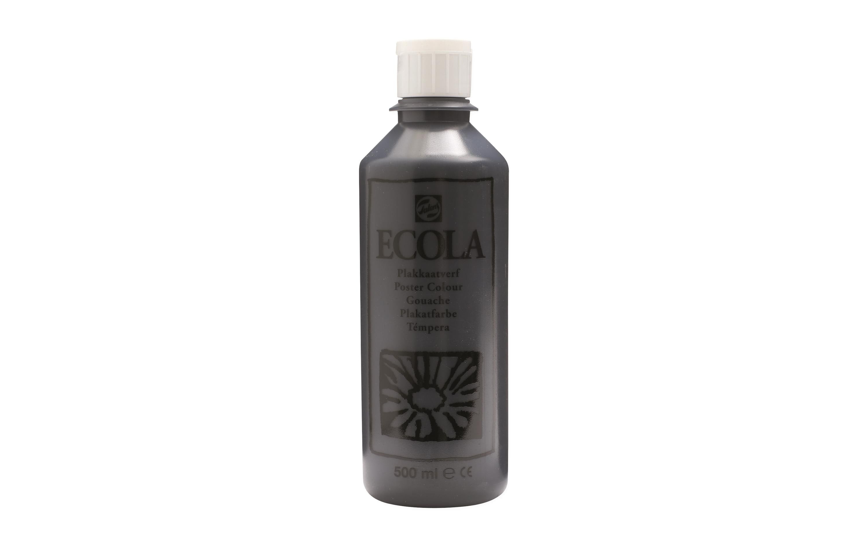 Talens Plakatfarbe Ecola 500 ml schwarz