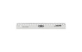 M+R Flachlineal Skala 20 cm, Masse (L x B): 210 x 25 x 2mm
