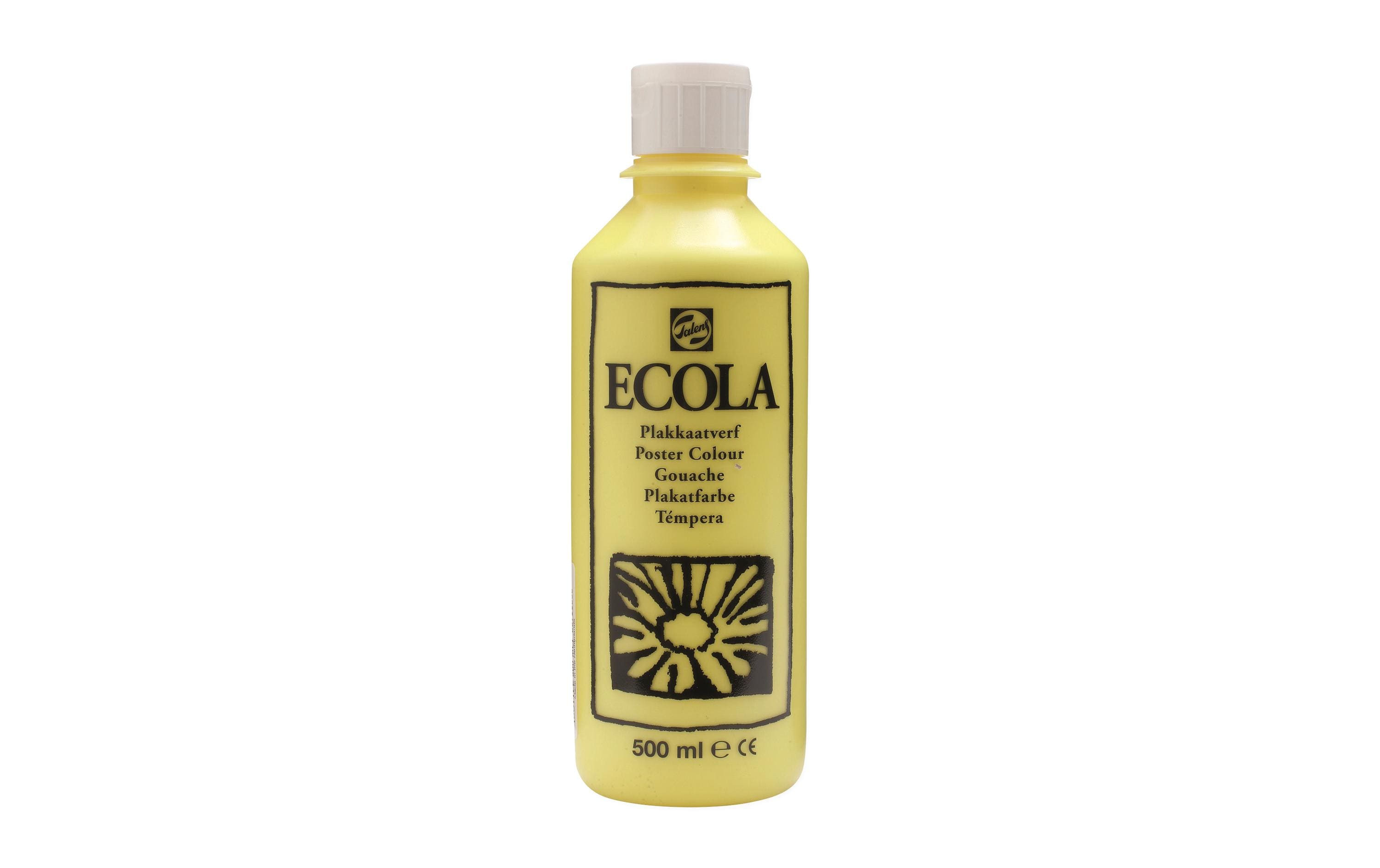 Talens Plakatfarbe Ecola 500 ml zitronengelb