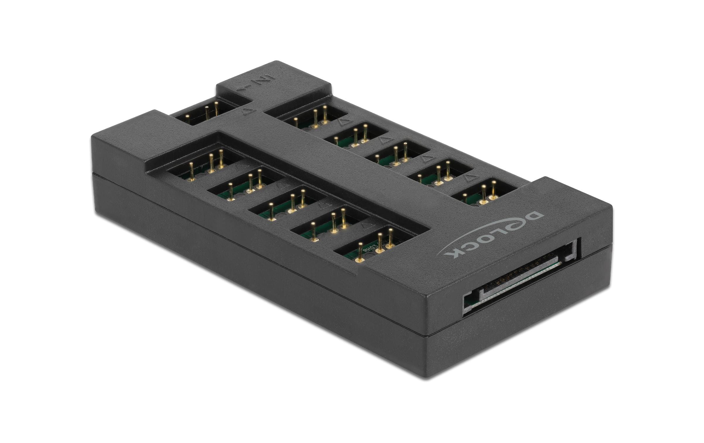 Delock RGB Hub für ARGB LEDs mit 10 Ports