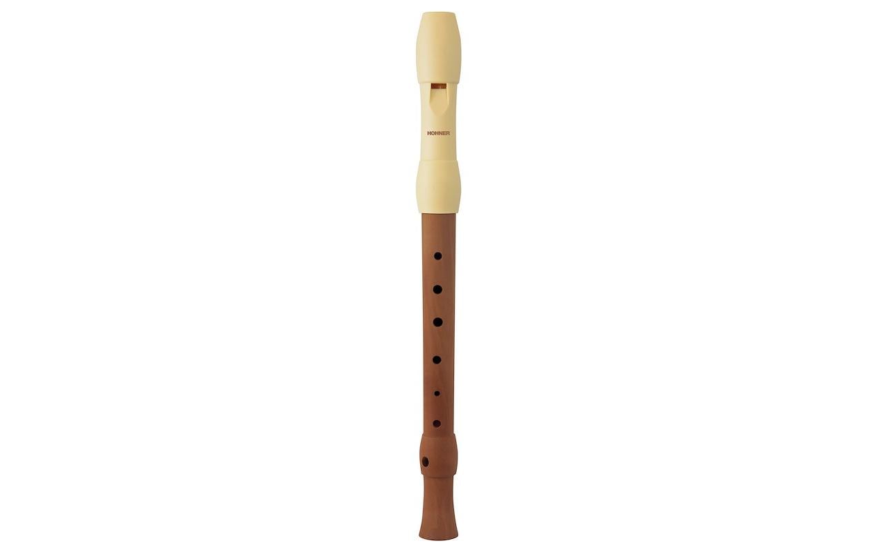 Hohner Alegra Line Blockflöte 2-teilig,  Deutsches System, Elfenbein
